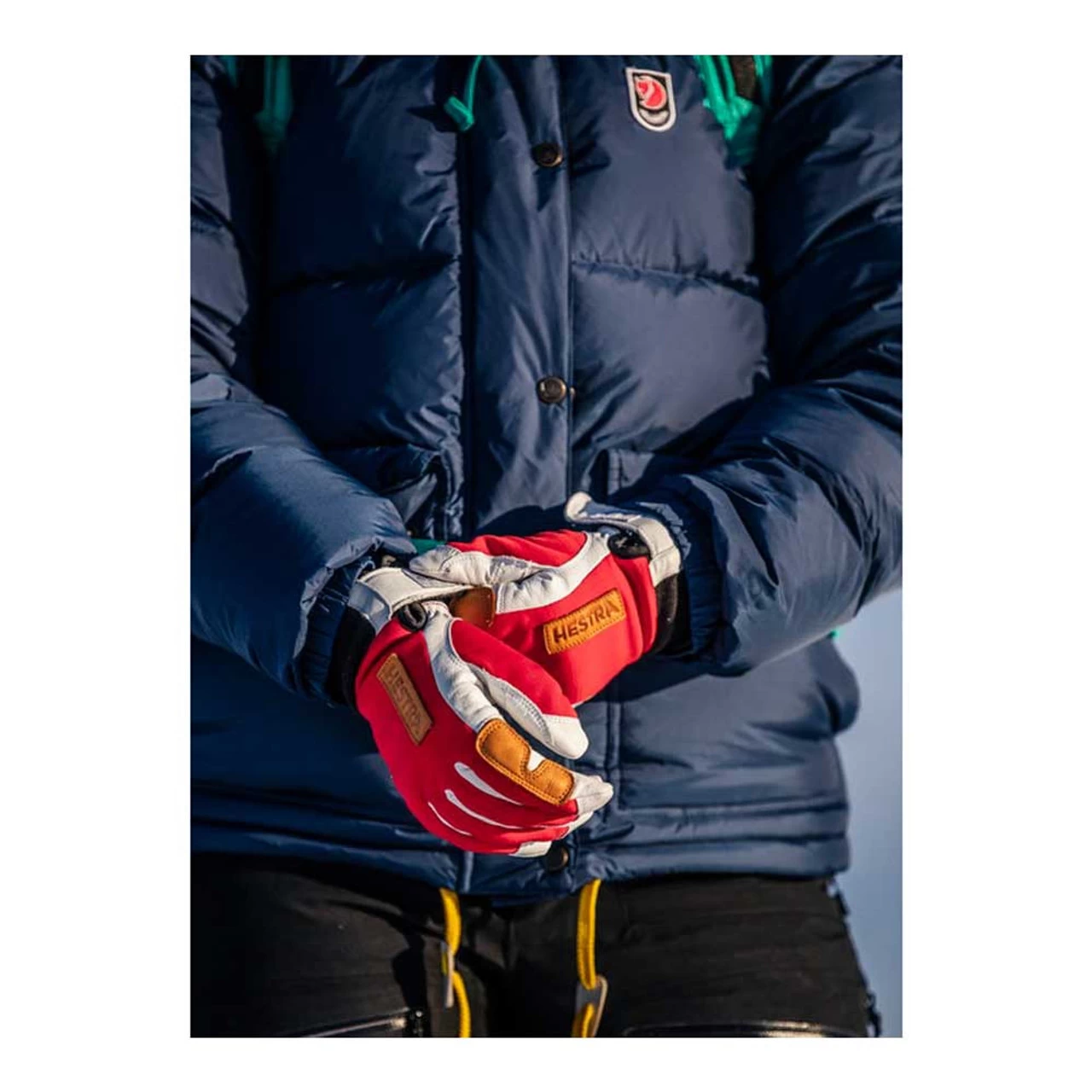 Hestra Ergo Grip Active Wool Terry 5 Finger Gloves 7 Hestra Ergo Grip Active Wool Terry 5 Finger Gloves - Image 5