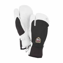 Hestra Army Leather Patrol 3 Finger Glove -Hestra Store Black 42520.1642722285