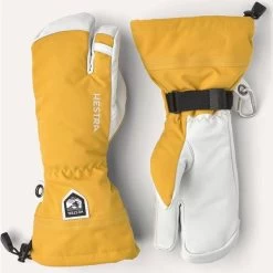 Hestra Army Leather Heli Ski 3 Finger Sr -Hestra Store Hestra Army Leather Heli Ski 3 Finger Sr 1