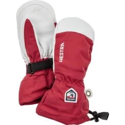 Hestra Army Leather Heli Ski Mitt Jr -Hestra Store Hestra Army Leather Heli Ski Mitt Jr 2