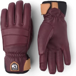 Hestra Leather Fall Line 5-Finger Sr -Hestra Store Hestra Leather Fall Line 5 Finger Sr 2