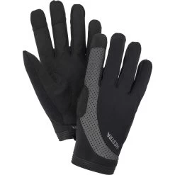 Hestra Apex Reflective Long Finger Bike Gloves - Black