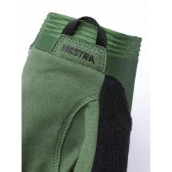 Hestra Apex Reflective Long Finger Bike Gloves - Olive -Hestra Store hestra apex reflective long finger gloves olive 2 984013