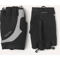 Hestra Apex Reflective Short - 5 Finger Bike Gloves - Black -Hestra Store hestra apex reflective short 5 finger cycling gloves black 4 1206373