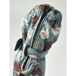 Hestra Baby Zip Long - Mittens - Sea Blue Print -Hestra Store hestra baby zip long mittens sea blue print 2 1552478