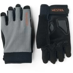 Hestra Bike Guard Short - 5 Finger Gloves - Charocoal