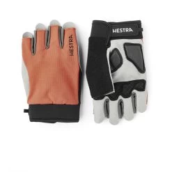 Hestra Bike Guard Short - 5 Finger Gloves - Orange -Hestra Store hestra bike guard short 5 finger gloves orange 2 1440599