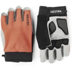 Hestra Bike Guard Short - 5 Finger Gloves - Orange