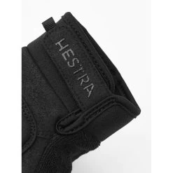 Hestra Bike Long Sr. - 5 Finger Bike Gloves - Black / Black -Hestra Store hestra bike long sr 1206852