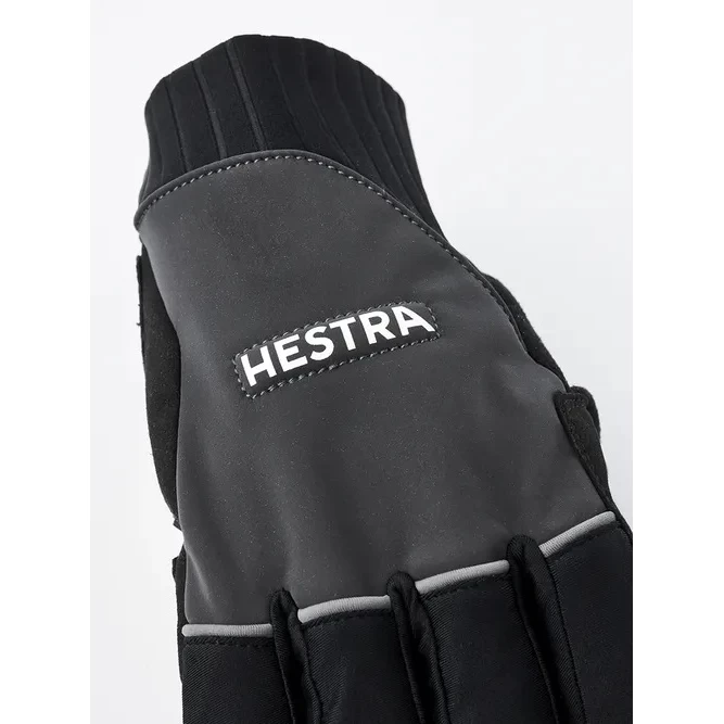 Hestra Bike Reflective Long - 5 Finger Bike Gloves - Dark Grey 4 Hestra Bike Reflective Long - 5 Finger Bike Gloves - Dark Grey - Image 2
