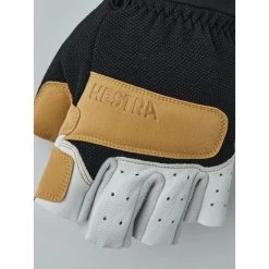 Hestra Climbers Short - 5 Finger Gloves - Offwhite / Black -Hestra Store hestra climbers short 5 finger gloves offwhite black 3 1441732