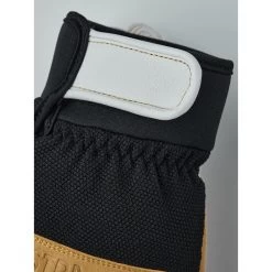 Hestra Climbers Short - 5 Finger Gloves - Offwhite / Black -Hestra Store hestra climbers short 5 finger gloves offwhite black 5 1441734