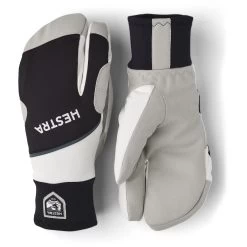 Hestra Comfort Tracker - 3 Finger Ski Gloves - Black/ivory
