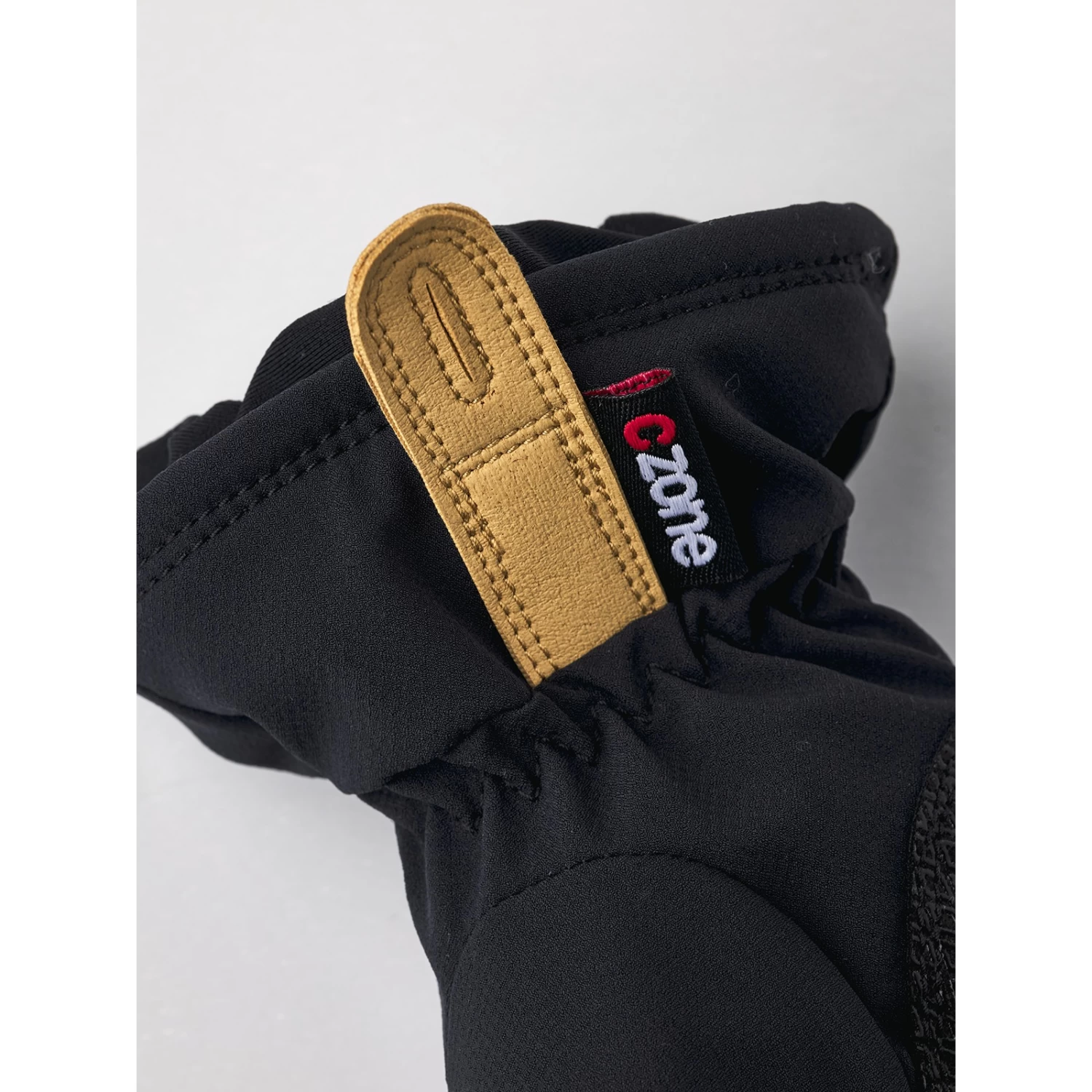 Hestra CZone Pluto Junior - 5 Finger Gloves - Black 7 Hestra CZone Pluto Junior - 5 Finger Gloves - Black - Image 5