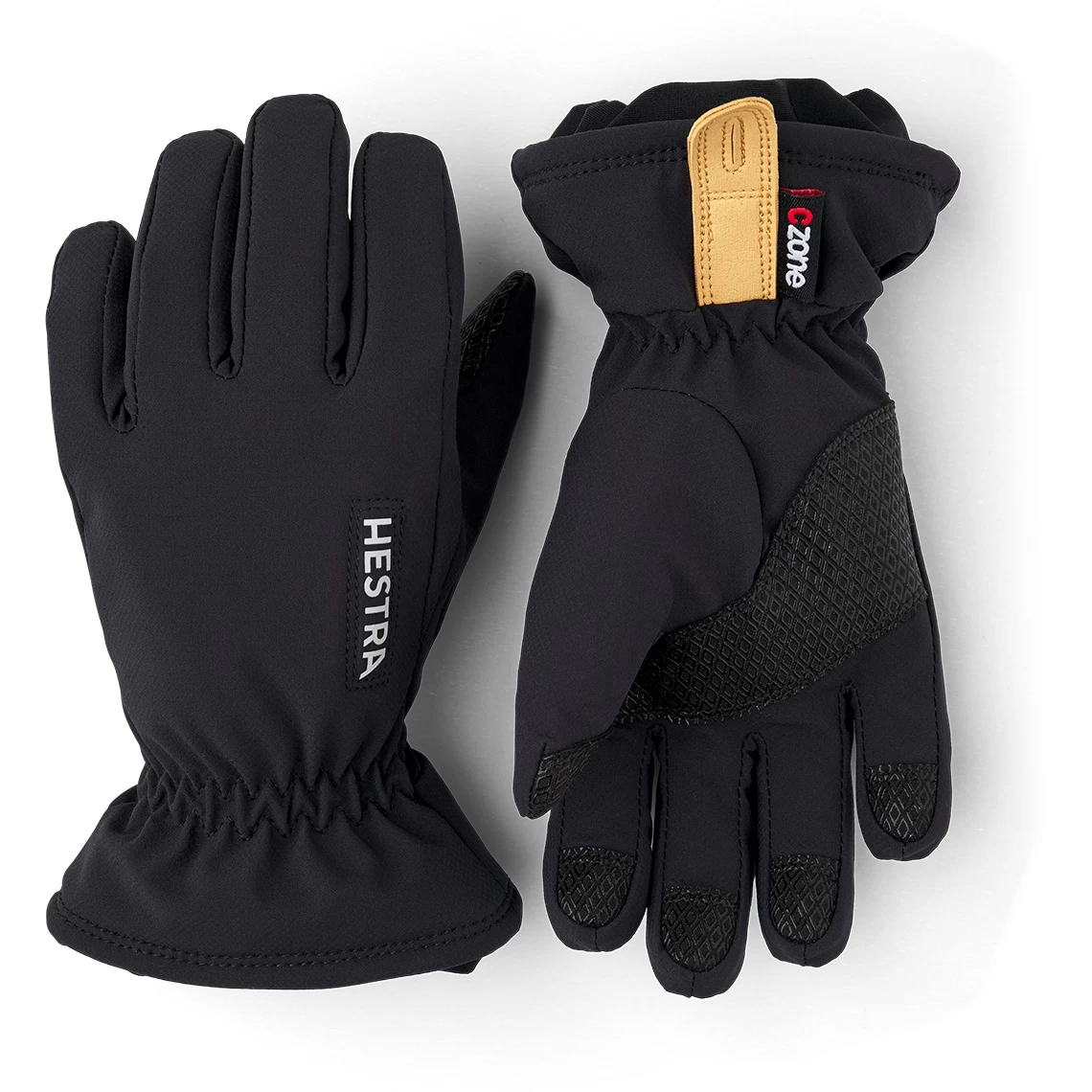 Hestra CZone Pluto Junior - 5 Finger Gloves - Black 3 Hestra CZone Pluto Junior - 5 Finger Gloves - Black