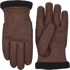 Hestra Deerskin Primaloft Ribbed Gloves 9 Hestra Deerskin Primaloft Ribbed Gloves -Hestra Store hestra deerskin primaloft ribbed gloves 153