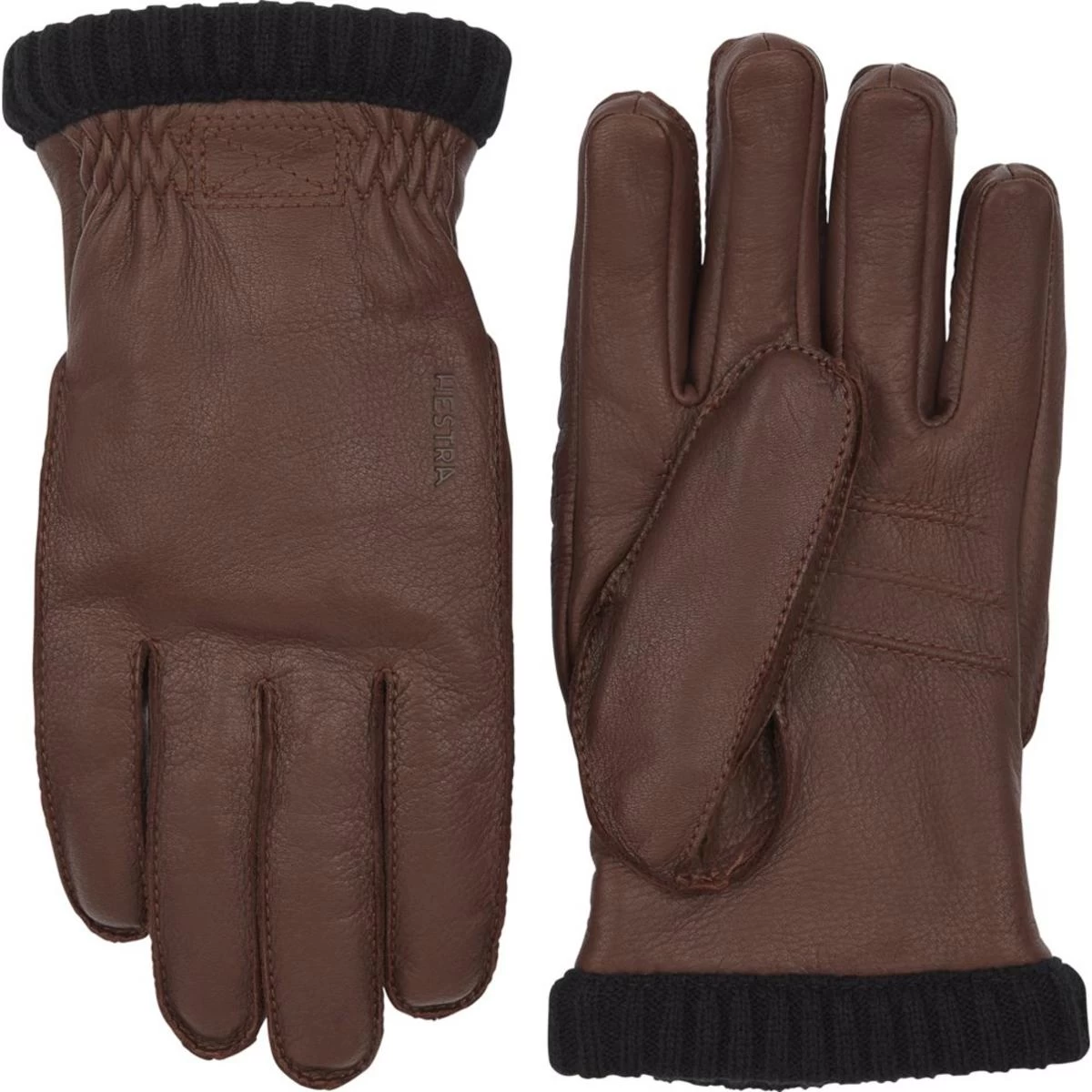 Hestra Deerskin Primaloft Ribbed Gloves 5 Hestra Deerskin Primaloft Ribbed Gloves - Image 3
