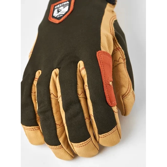 Hestra Ergo Grip Active - 5 Finger Outdoor Gloves - Dark Forest / Natural Brown 5 Hestra Ergo Grip Active - 5 Finger Outdoor Gloves - Dark Forest / Natural Brown - Image 3