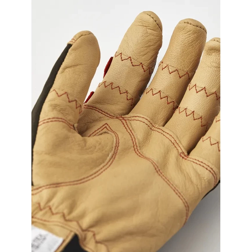 Hestra Ergo Grip Active - 5 Finger Outdoor Gloves - Dark Forest / Natural Brown 6 Hestra Ergo Grip Active - 5 Finger Outdoor Gloves - Dark Forest / Natural Brown - Image 4