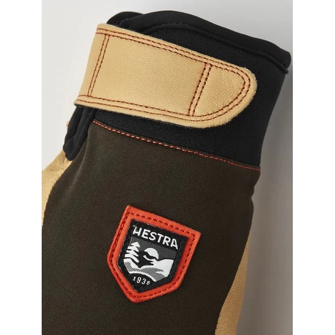 Hestra Ergo Grip Active - 5 Finger Outdoor Gloves - Dark Forest / Natural Brown 9 Hestra Ergo Grip Active - 5 Finger Outdoor Gloves - Dark Forest / Natural Brown - Image 7