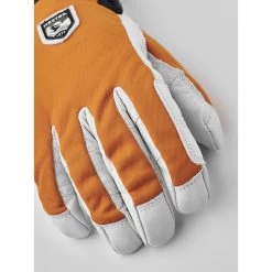 Hestra Ergo Grip Active - 5 Finger Outdoor Gloves - Orange/offwhite -Hestra Store hestra ergo grip active 5 finger gloves orange offwhite 6 1552978