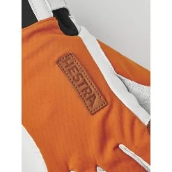 Hestra Ergo Grip Active Wool Terry - 5 Finger Outdoor Gloves - Orange/offwhite -Hestra Store hestra ergo grip active wool terry 5 finger gloves orange offwhite 7 1553061
