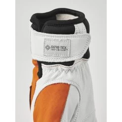 Hestra Ergo Grip Active Wool Terry - 5 Finger Outdoor Gloves - Orange/offwhite -Hestra Store hestra ergo grip active wool terry 5 finger gloves orange offwhite 8 1553062