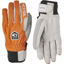 Hestra Ergo Grip Windstopper Race - 5 Finger Cross Country Gloves - Orange