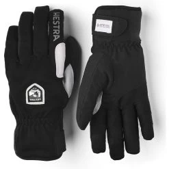 Hestra Ergo Grip Wool Touring β 5 Finger Cross Country Gloves - Black