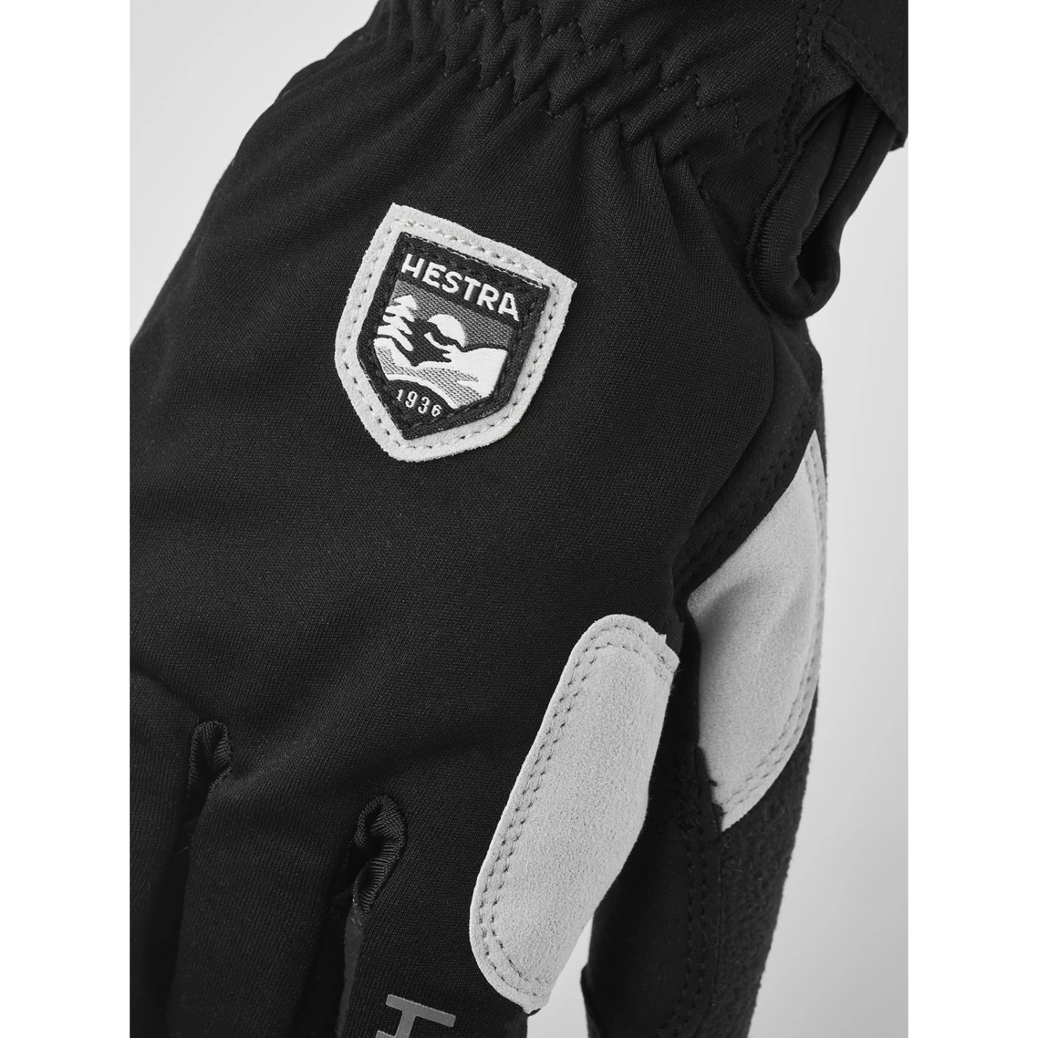 Hestra Ergo Grip Wool Touring – 5 Finger Cross Country Gloves - Black 6 Hestra Ergo Grip Wool Touring – 5 Finger Cross Country Gloves - Black - Image 4