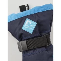 Hestra Gauntlet CZone Junior Mittens - Dark Navy/turquoise -Hestra Store hestra gauntlet czone jr 1324849