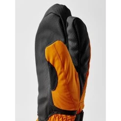 Hestra Gauntlet CZone Junior - 3 Finger Gloves - Orange/graphite -Hestra Store hestra gauntlet czone junior 3 finger gloves orange graphite 2 1553961