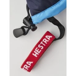 Hestra Gauntlet CZone Junior - 5 Finger Gloves - Dark Navy/turquoise -Hestra Store hestra gauntlet czone junior 5 finger gloves dark navy turquoise 6 1325079