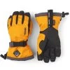 Hestra Gauntlet CZone Junior - 5 Finger Gloves - Orange/graphite -Hestra Store hestra gauntlet czone junior 5 finger gloves orange graphite 3 1554107