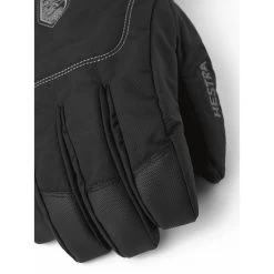 Hestra Gauntlet Sr. - 5 Finger Gloves - Black/black -Hestra Store hestra gauntlet sr 1325252