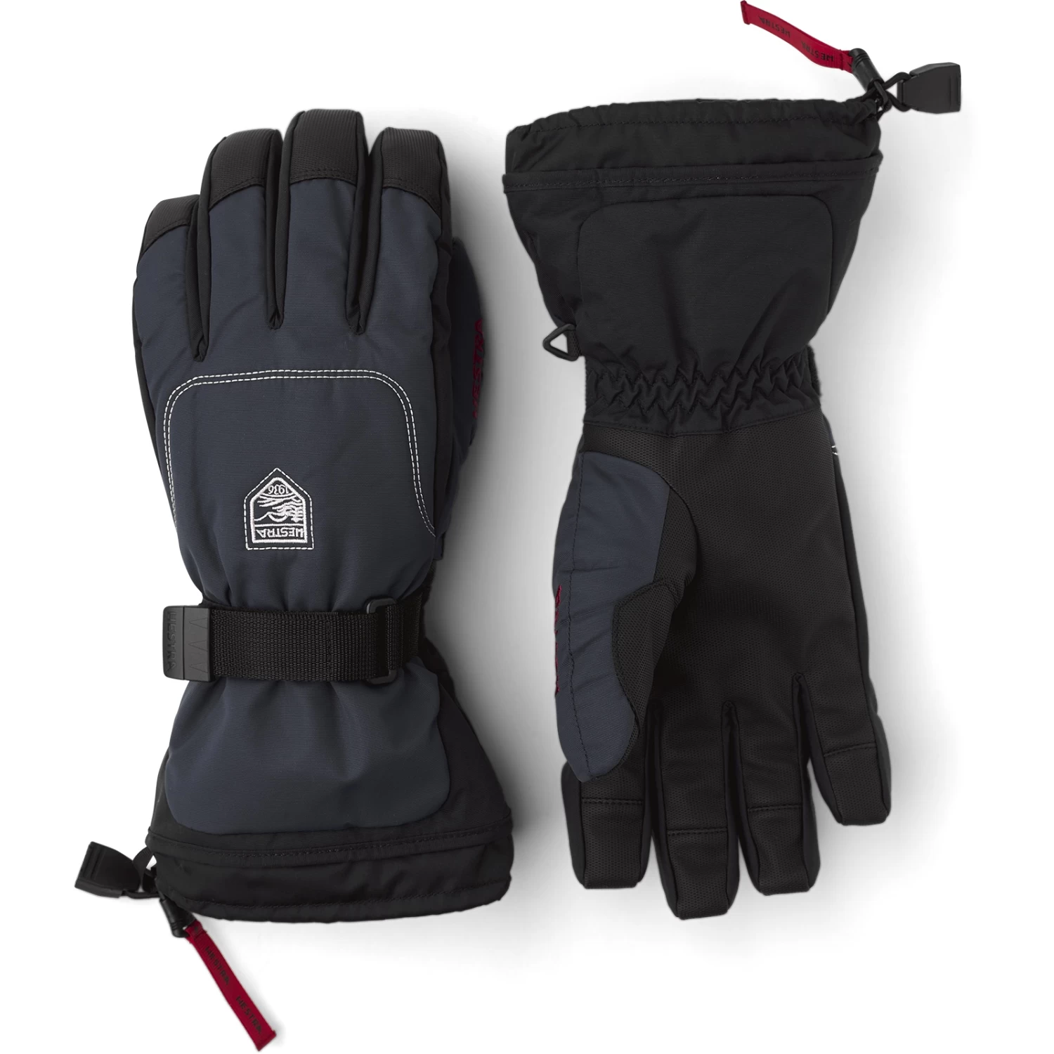 Hestra Gauntlet Sr. - 5 Finger Gloves - Dark Navy/dark Navy 3 Hestra Gauntlet Sr. - 5 Finger Gloves - Dark Navy/dark Navy