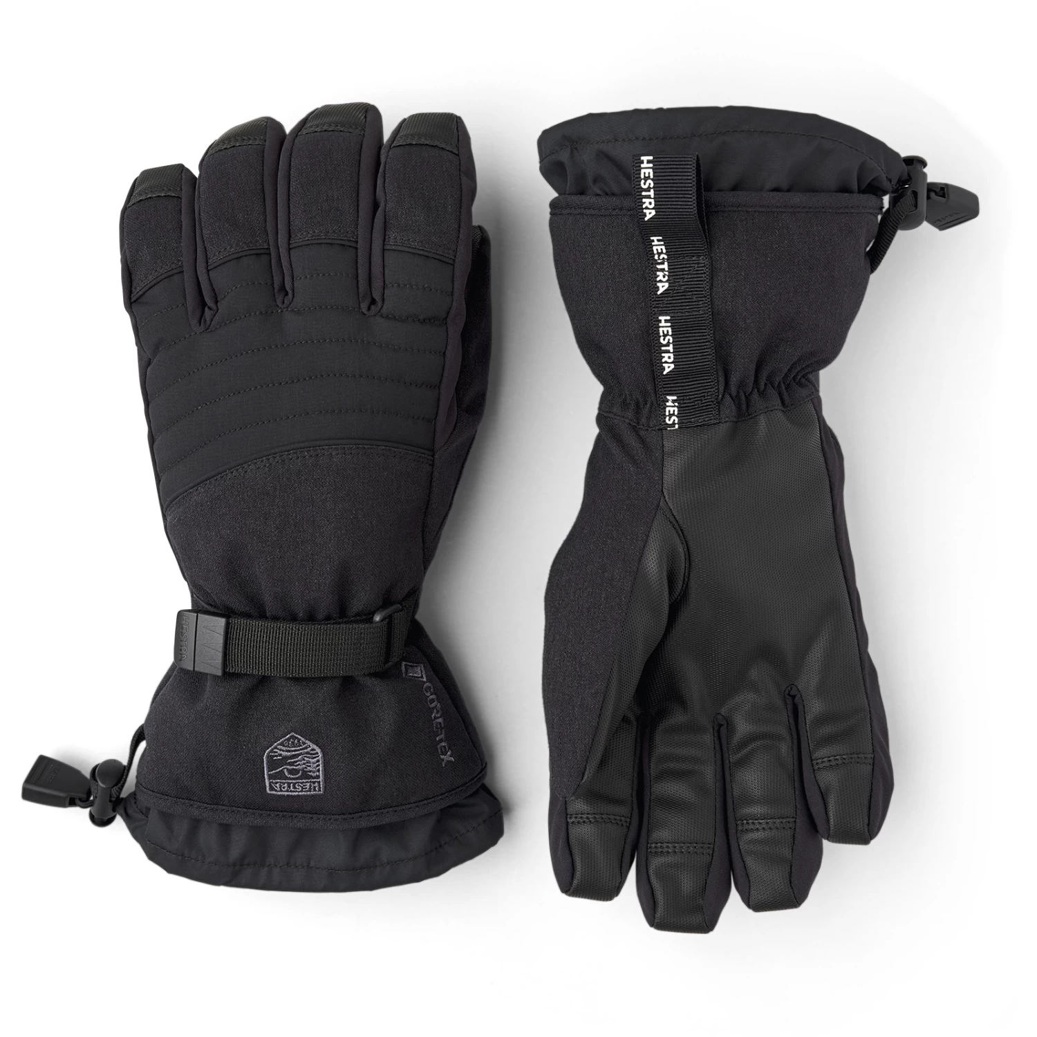 Hestra Gore-Tex Perform - 5 Finger Ski Gloves - Black/black 3 Hestra Gore-Tex Perform - 5 Finger Ski Gloves - Black/black