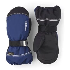Hestra Kids' GoreTex Mittens - Medium Blue