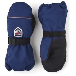 Hestra Kids' Wool Terry Mittens - Medium Blue