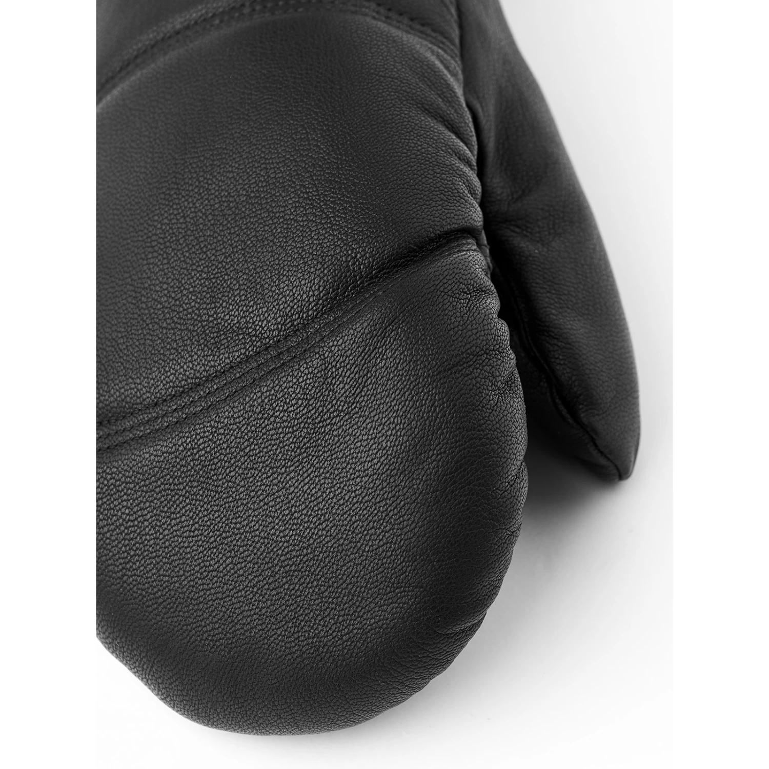 Hestra Leather Box Mittens - Black 6 Hestra Leather Box Mittens - Black - Image 4