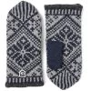 Hestra Nordic Wool Mittens - Navy/grey -Hestra Store hestra nordic wool mittens navy grey 1 1071331