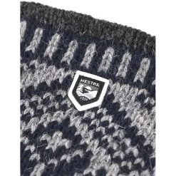 Hestra Nordic Wool Mittens - Navy/grey -Hestra Store hestra nordic wool mittens navy grey 2 1071333
