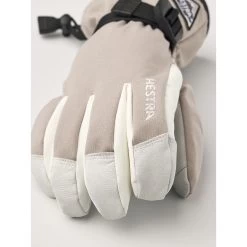 Hestra Powder Gauntlet - 5 Finger Ski Gloves - Beige -Hestra Store hestra powder gauntlet 5 finger ski gloves beige 3 1554874