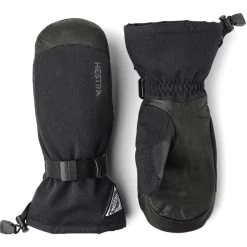 Hestra Powder Gauntlet Mittens - Black