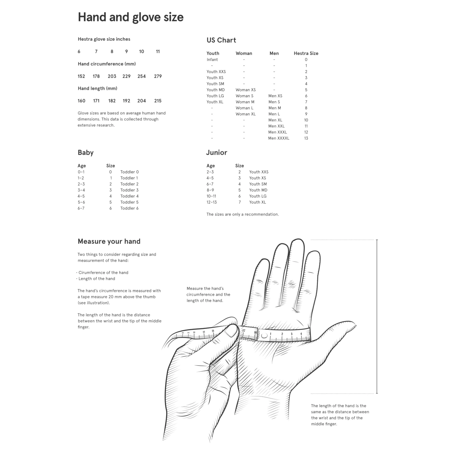 Hestra CZone Pluto Junior - 5 Finger Gloves - Black 4 Hestra CZone Pluto Junior - 5 Finger Gloves - Black - Image 2