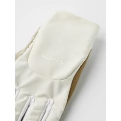 Hestra Sprint Long - 5 Finger Bike Gloves - Almond White / Almond White -Hestra Store hestra sprint long 5 finger bike gloves almond white almond white 3 1442243