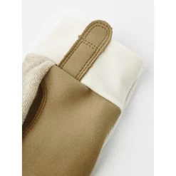 Hestra Sprint Short - 5 Finger Bike Gloves - Almond White / Almond White -Hestra Store hestra sprint short 5 finger bike gloves almond white almond white 2 1442682