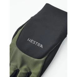 Hestra Sprint Short - 5 Finger Bike Gloves - Olive / Black -Hestra Store hestra sprint short 5 finger bike gloves olive black 2 1442498