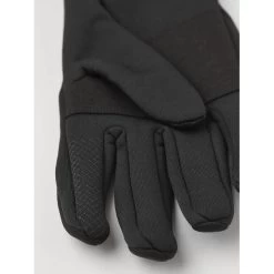 Hestra Touch Point Fleece Liner Sr. - 5 Finger Gloves - Black -Hestra Store hestra touch point fleece liner sr 1071703
