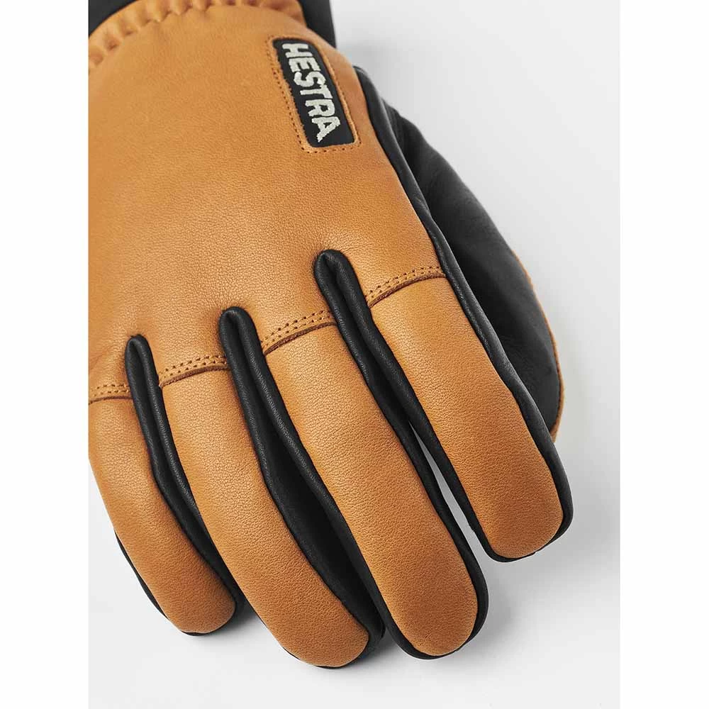 Hestra Unisex Army Leather Wool Terry 5-Finger Ski Gloves 8 Hestra Unisex Army Leather Wool Terry 5-Finger Ski Gloves - Image 6